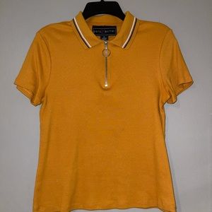 Mustard Yellow O-Ring Top